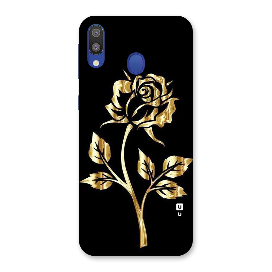 Gold Rose Back Case for Galaxy M20
