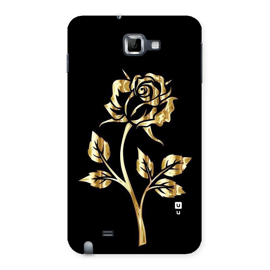 Gold Rose Back Case for Galaxy Note