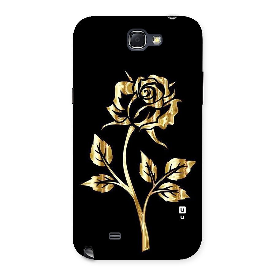 Gold Rose Back Case for Galaxy Note 2