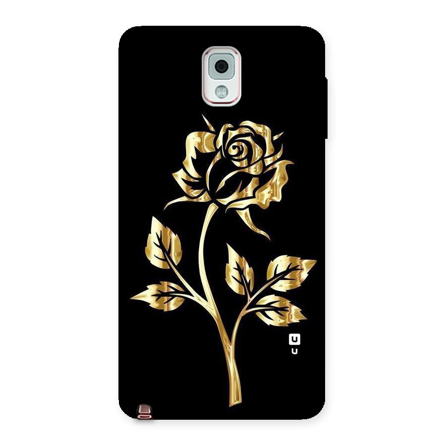 Gold Rose Back Case for Galaxy Note 3