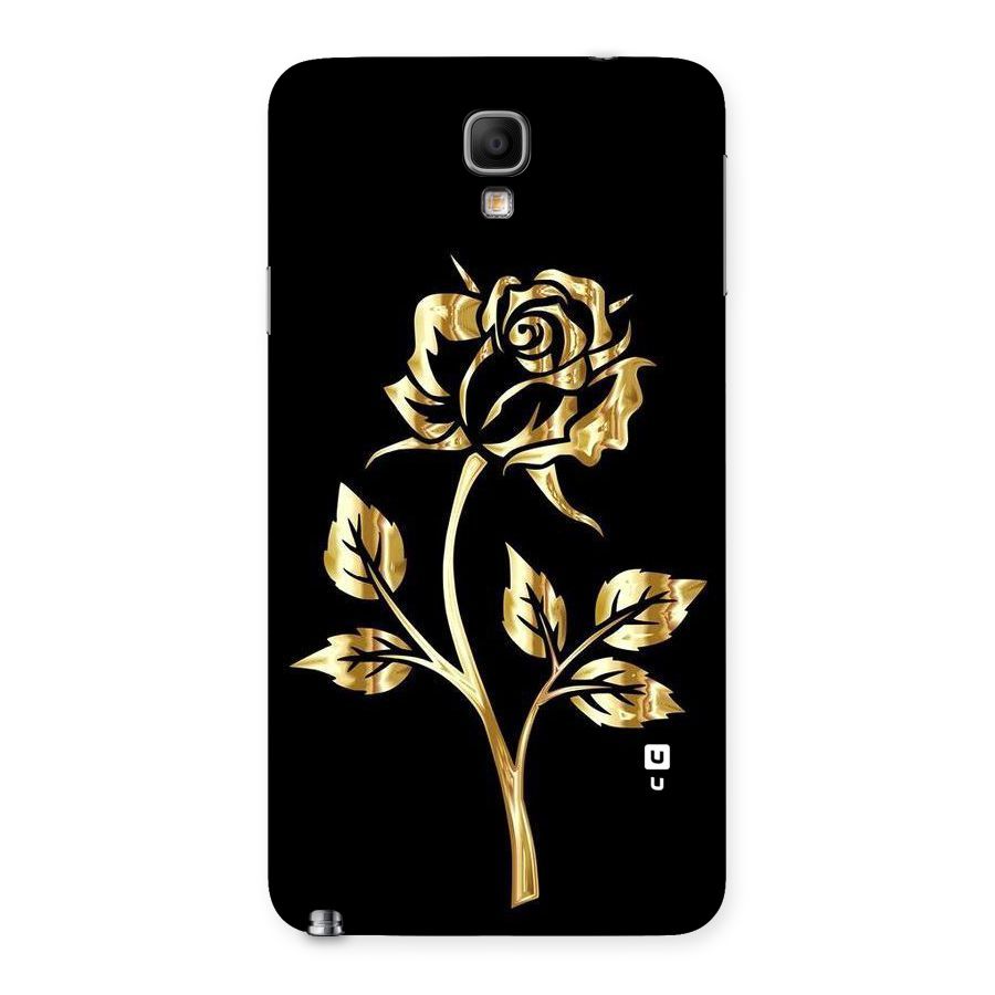 Gold Rose Back Case for Galaxy Note 3 Neo