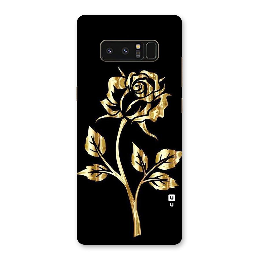 Gold Rose Back Case for Galaxy Note 8
