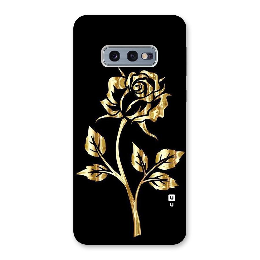 Gold Rose Back Case for Galaxy S10e