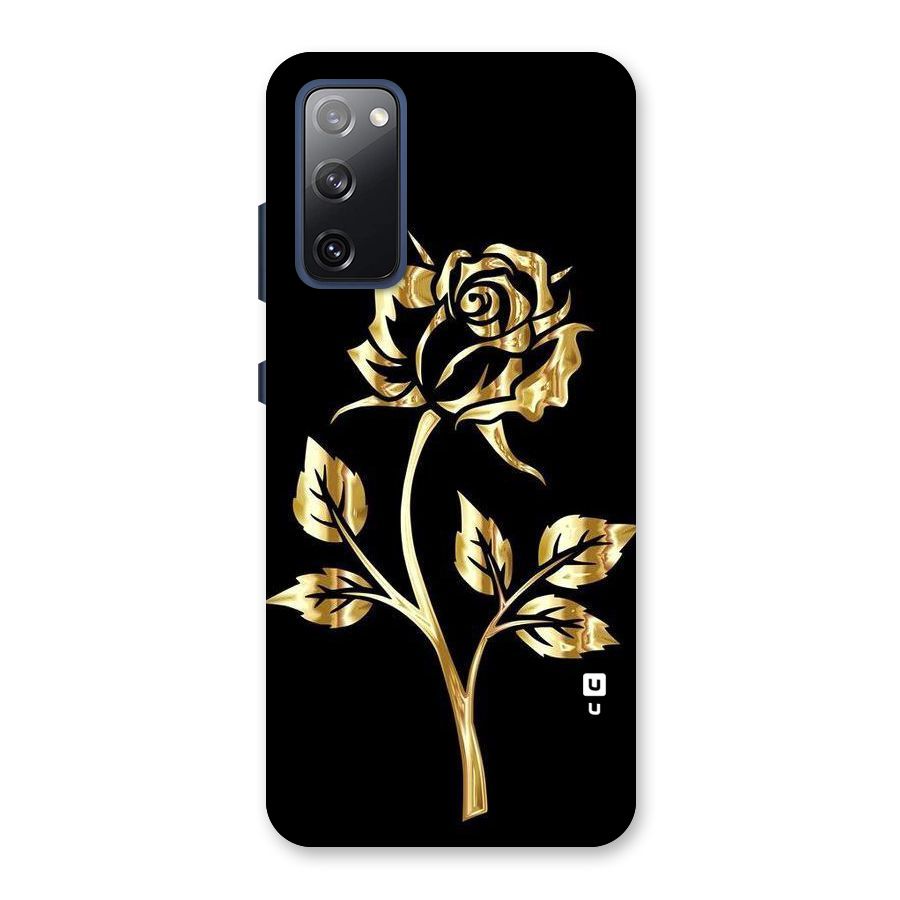 Gold Rose Back Case for Galaxy S20 FE
