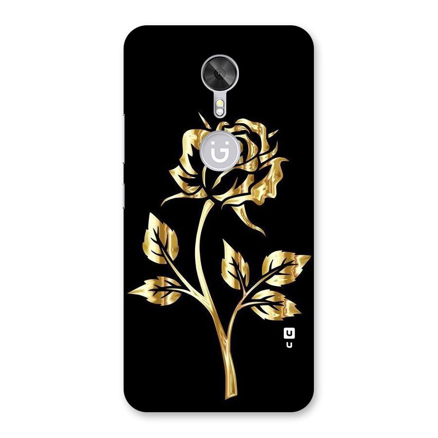 Gold Rose Back Case for Gionee A1