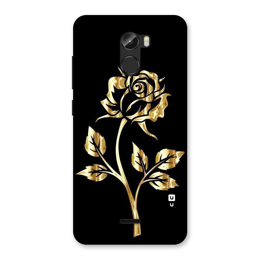 Gold Rose Back Case for Gionee X1