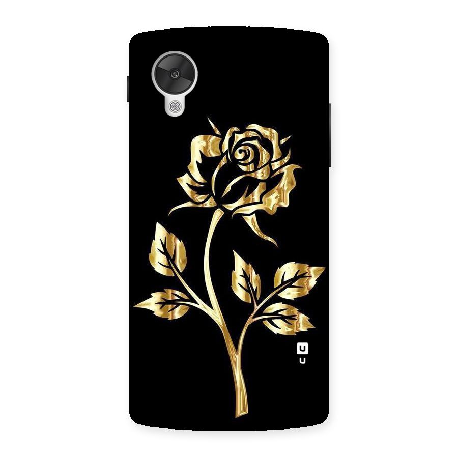 Gold Rose Back Case for Google Nexsus 5