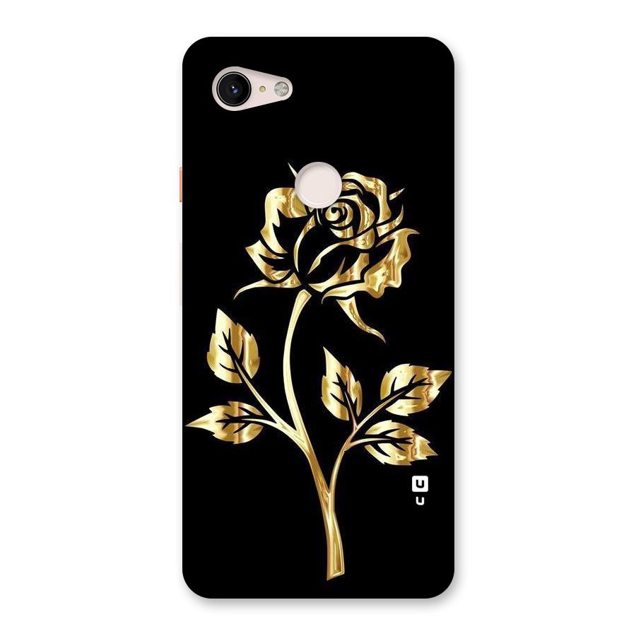 Gold Rose Back Case for Google Pixel 3 XL