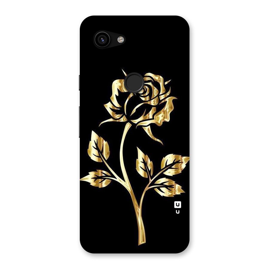 Gold Rose Back Case for Google Pixel 3a