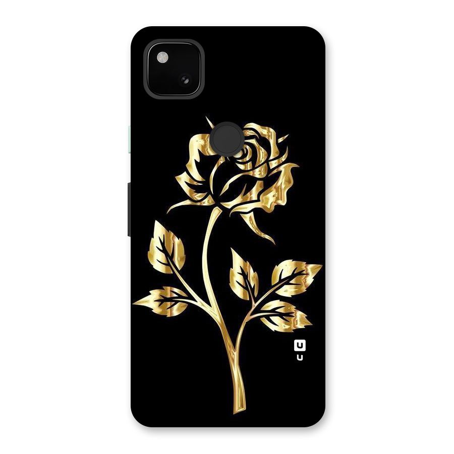 Gold Rose Back Case for Google Pixel 4a