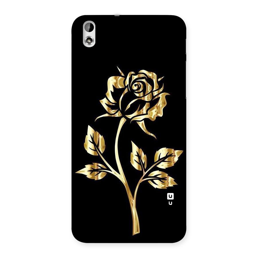 Gold Rose Back Case for HTC Desire 816g