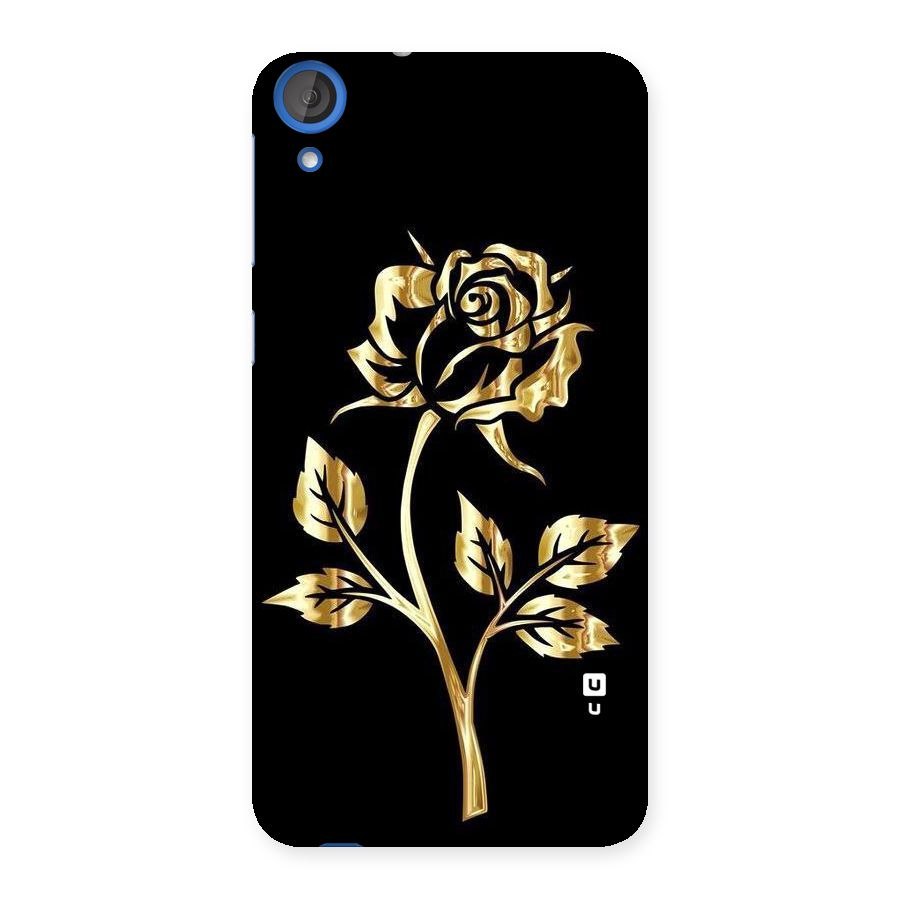 Gold Rose Back Case for HTC Desire 820