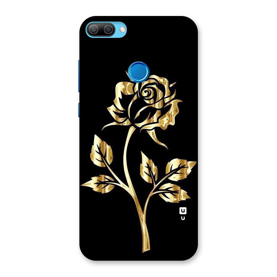 Gold Rose Back Case for Honor 9N