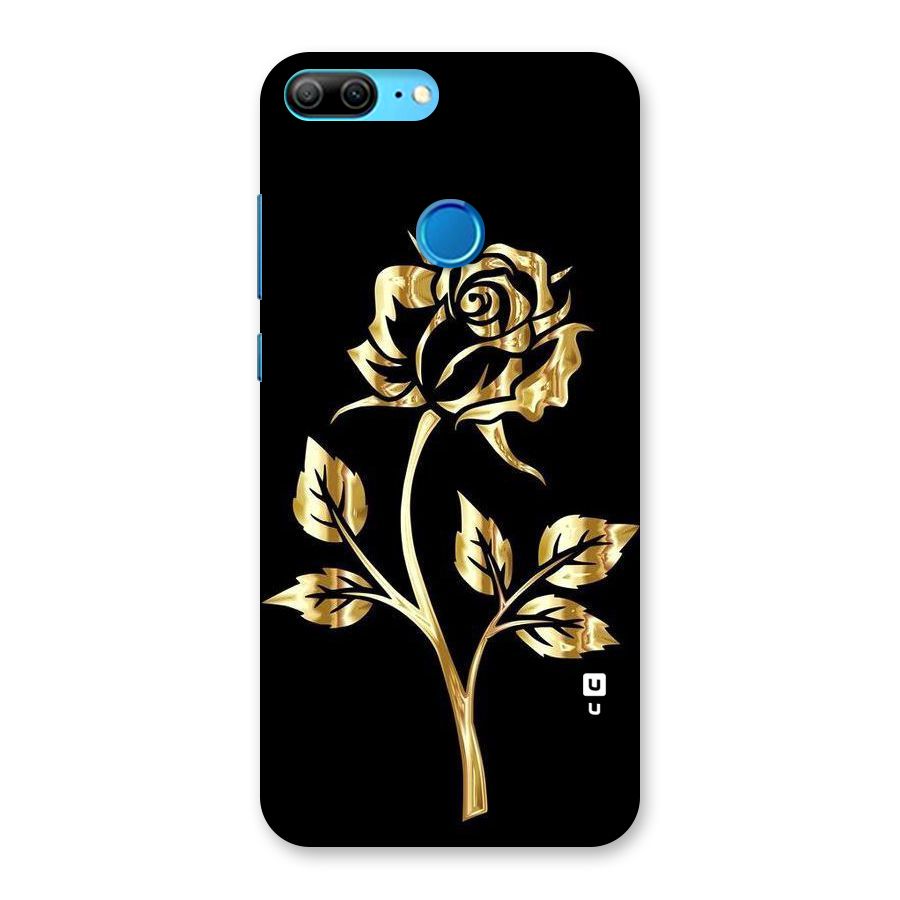Gold Rose Back Case for Honor 9 Lite