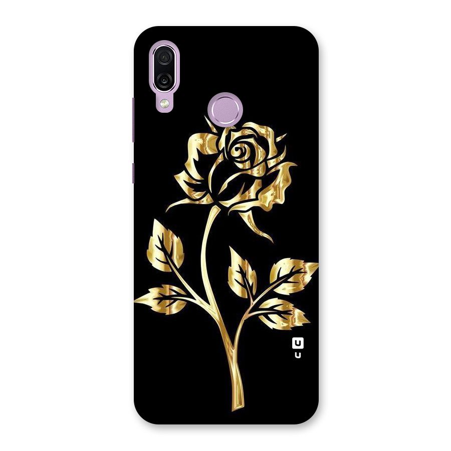 Gold Rose Back Case for Honor Play