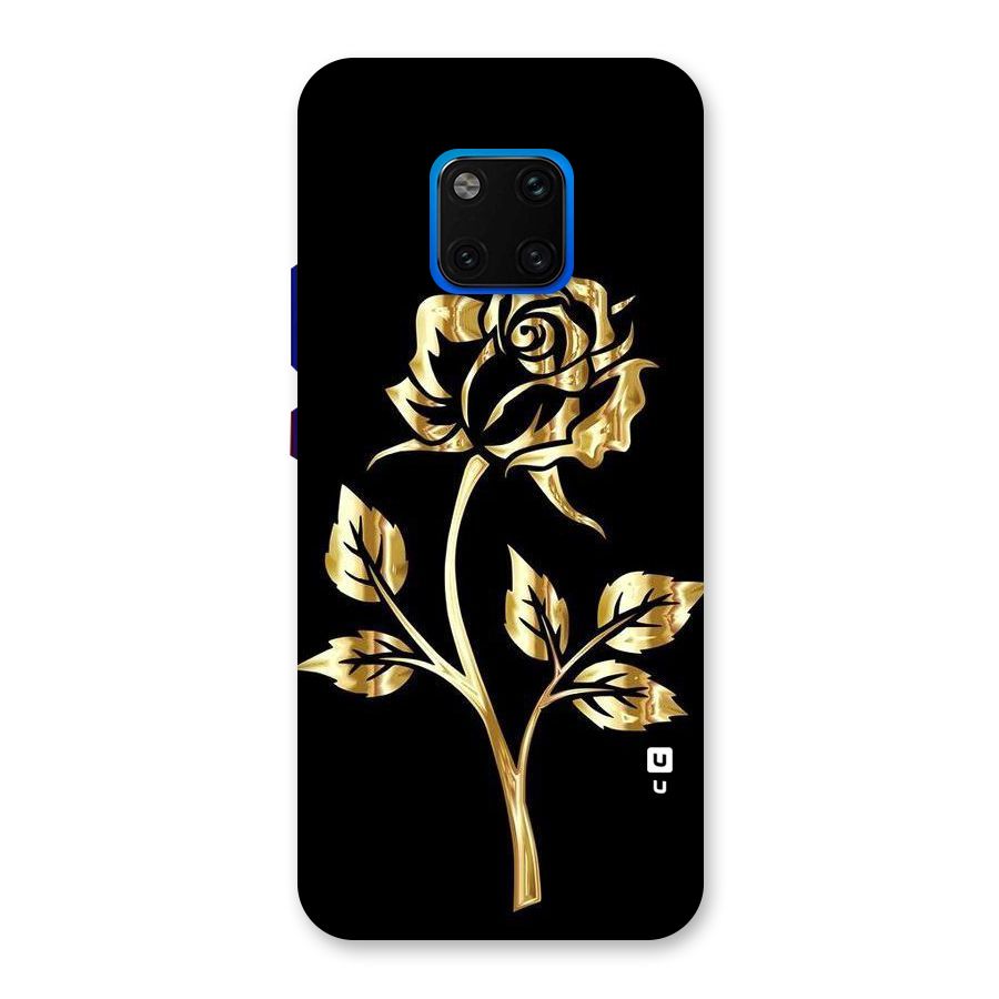 Gold Rose Back Case for Huawei Mate 20 Pro
