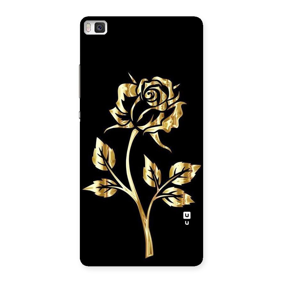 Gold Rose Back Case for Huawei P8