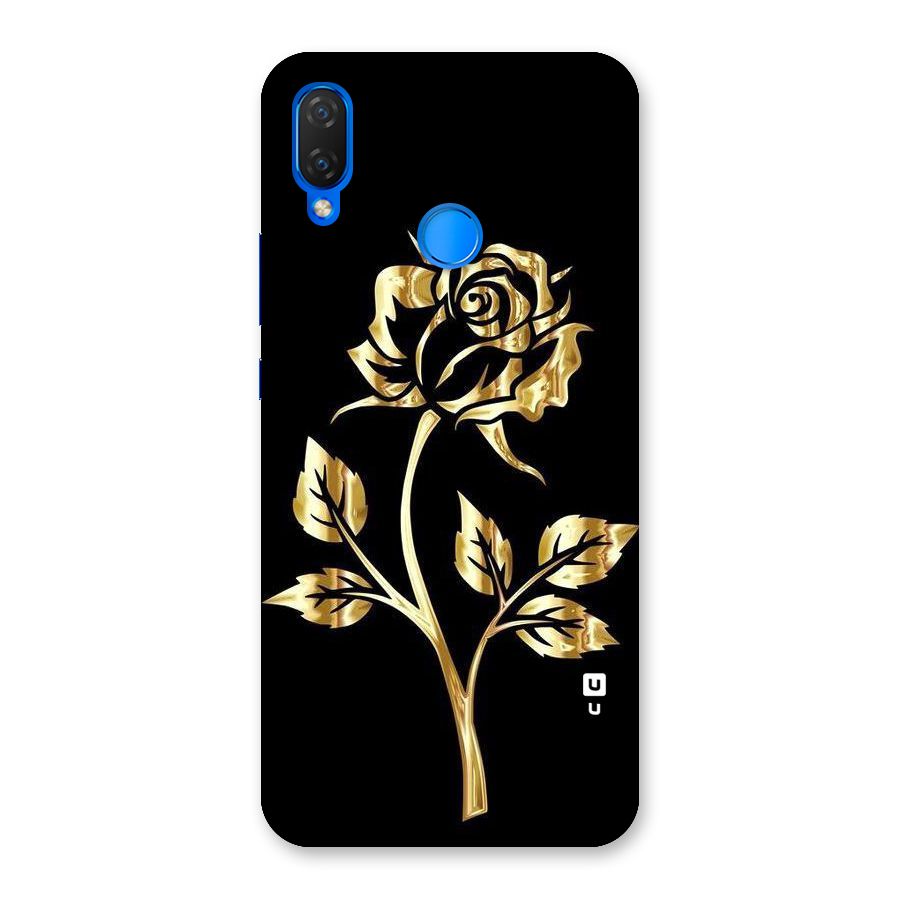 Gold Rose Back Case for Huawei P Smart+