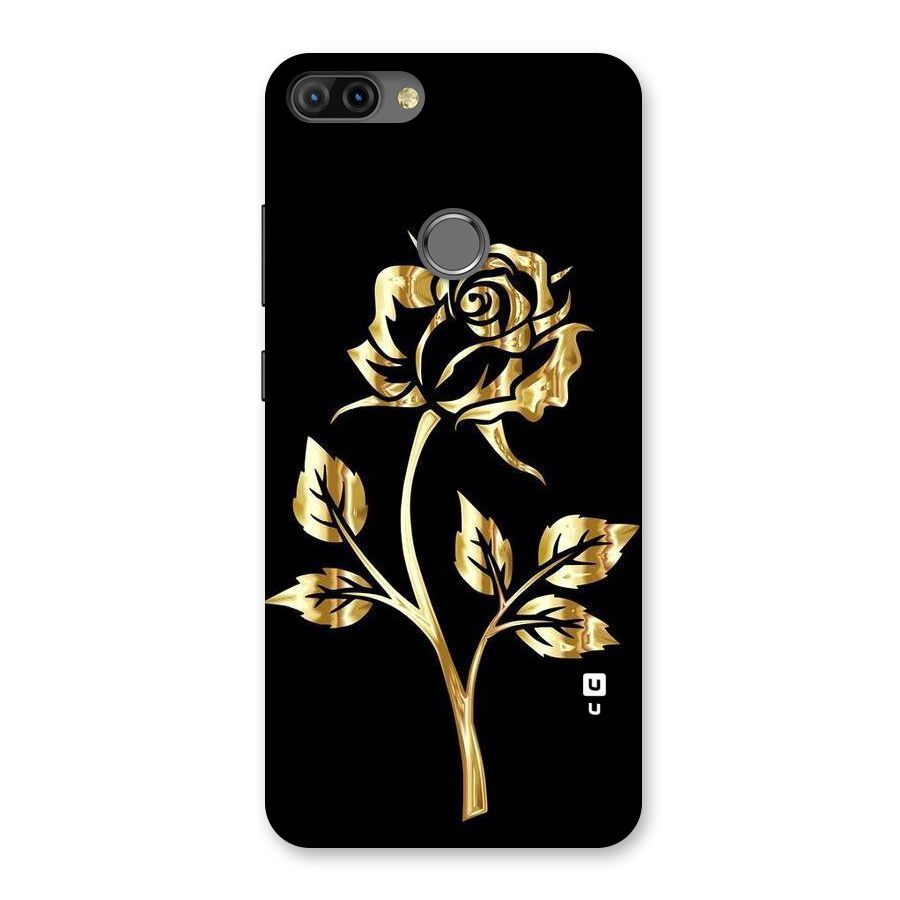 Gold Rose Back Case for Infinix Hot 6 Pro