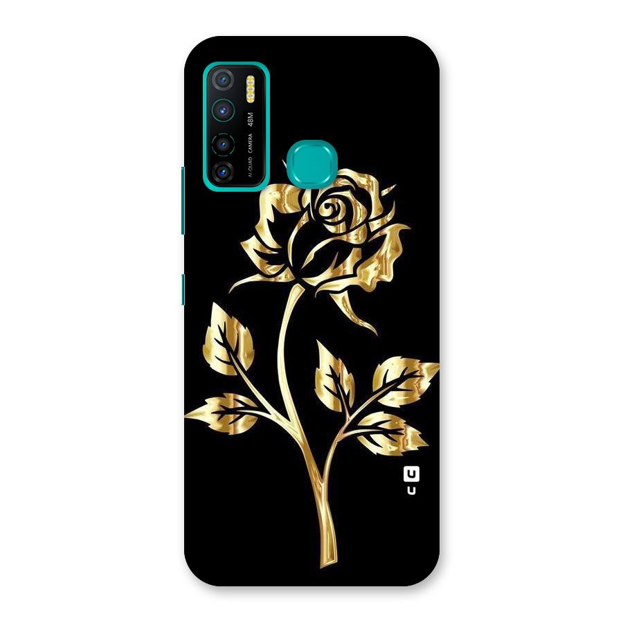 Gold Rose Back Case for Infinix Hot 9 Pro