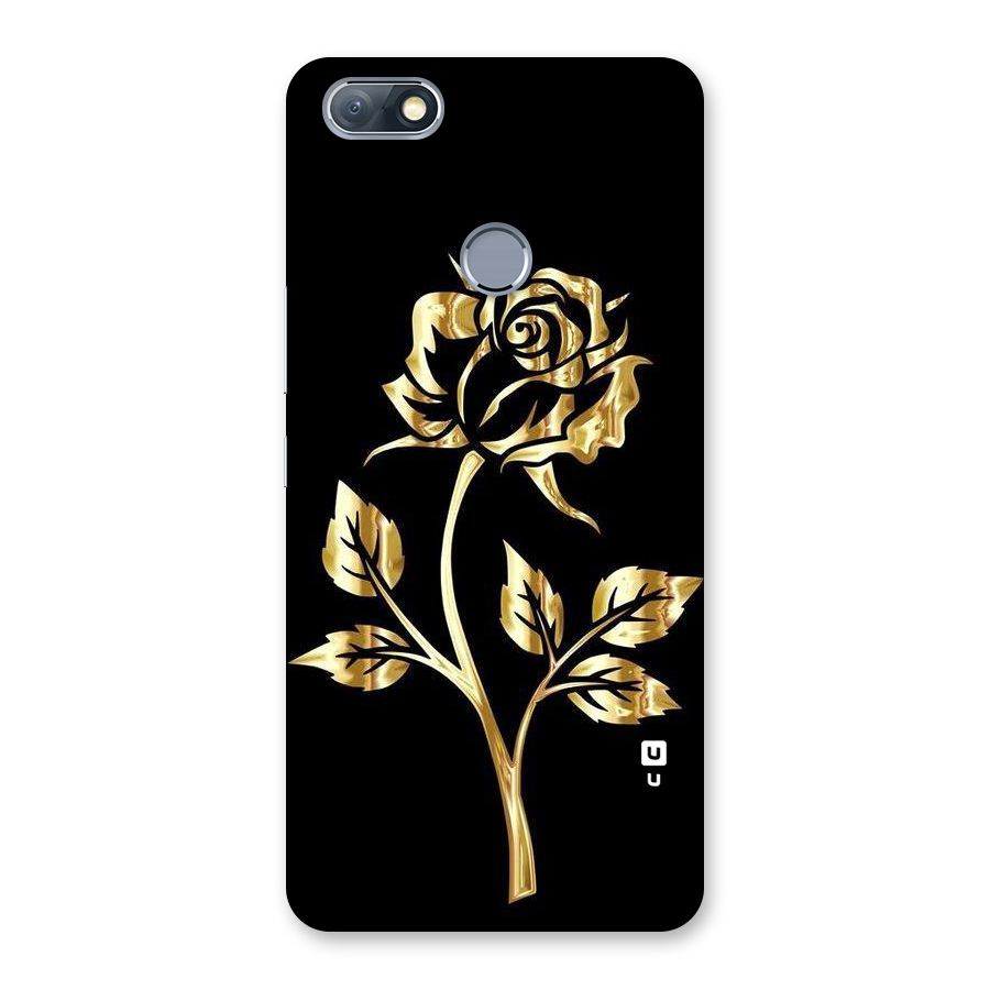 Gold Rose Back Case for Infinix Note 5