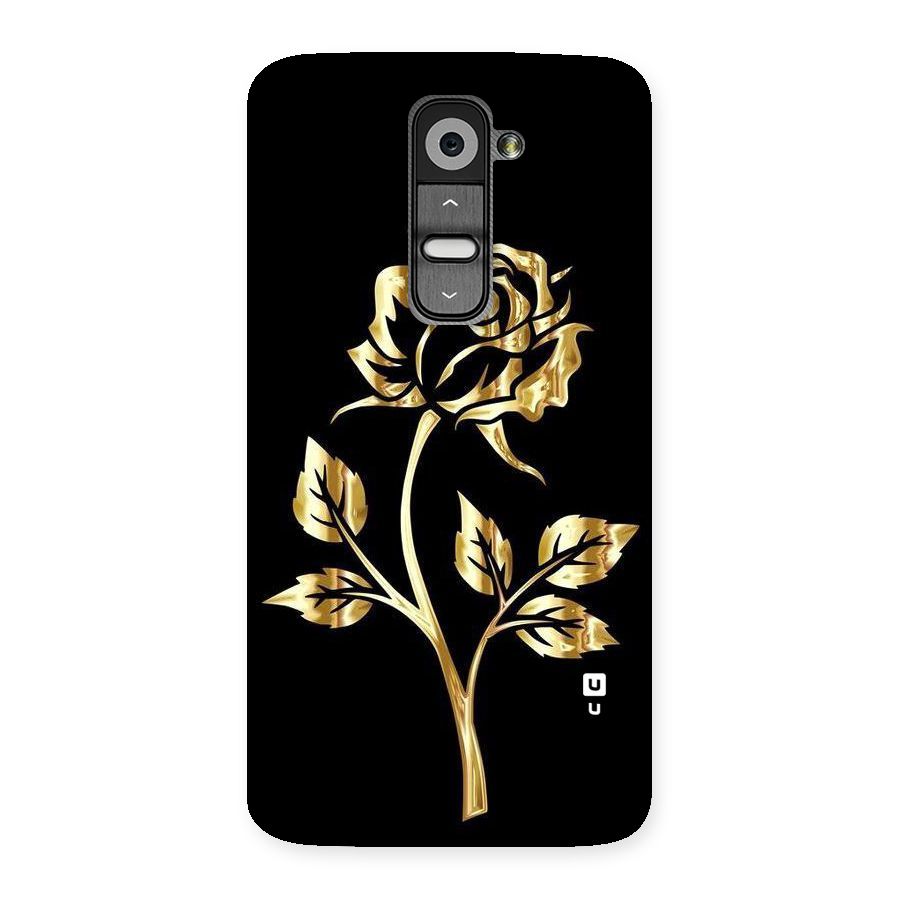 Gold Rose Back Case for LG G2