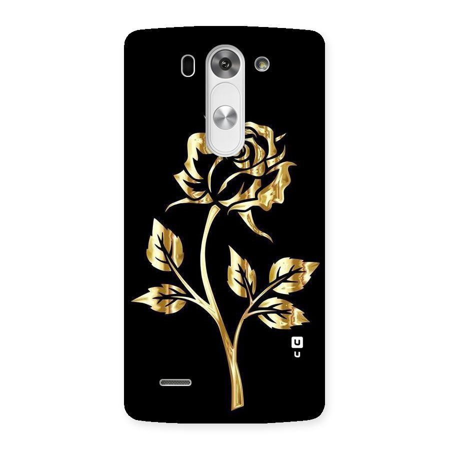 Gold Rose Back Case for LG G3 Mini