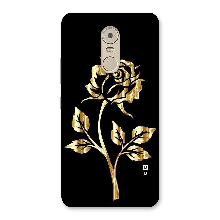 Gold Rose Back Case for Lenovo K6 Note