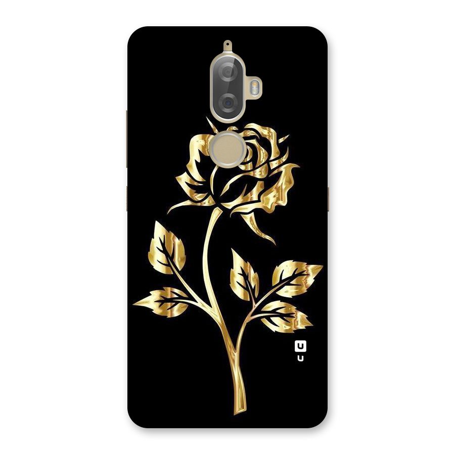 Gold Rose Back Case for Lenovo K8 Plus