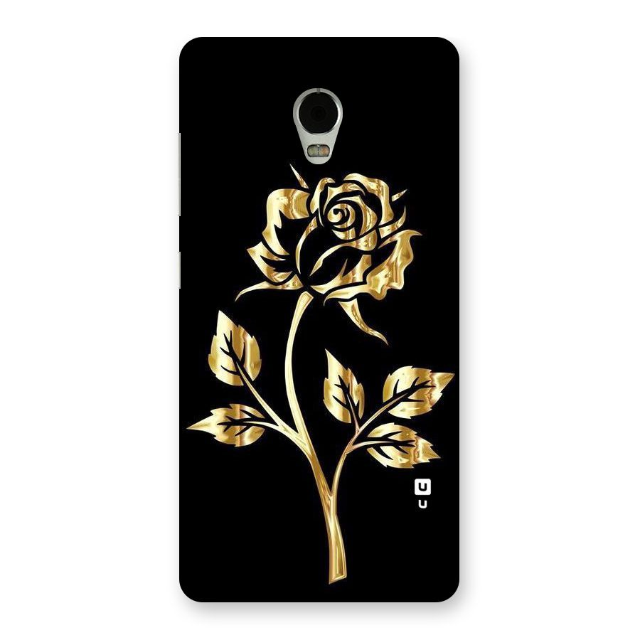 Gold Rose Back Case for Lenovo Vibe P1