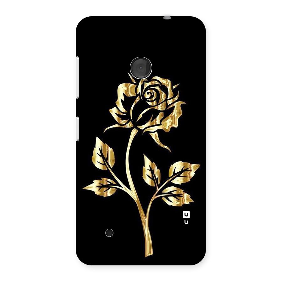 Gold Rose Back Case for Lumia 530