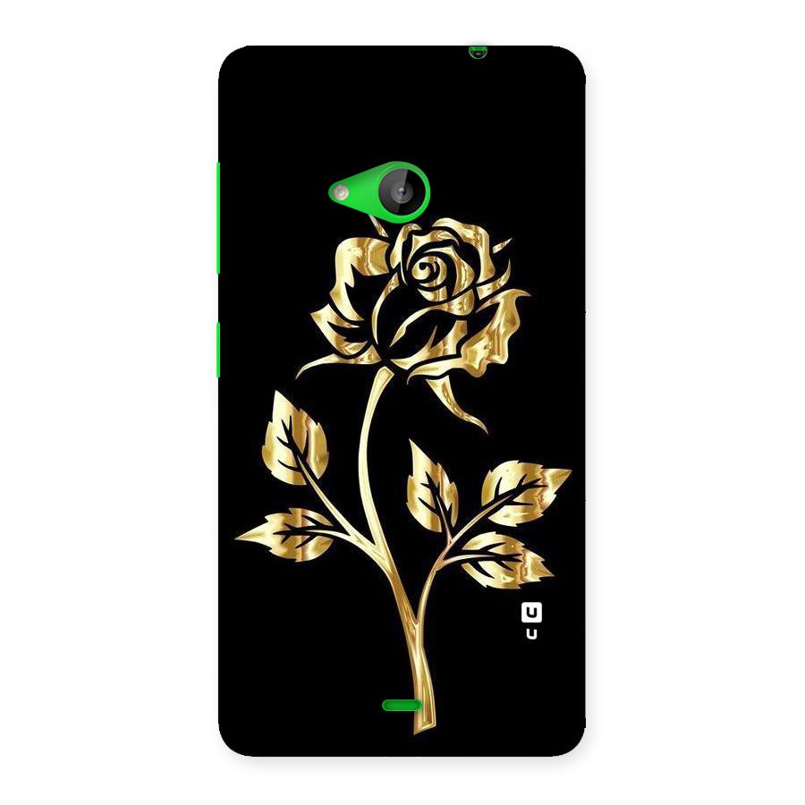 Gold Rose Back Case for Lumia 535