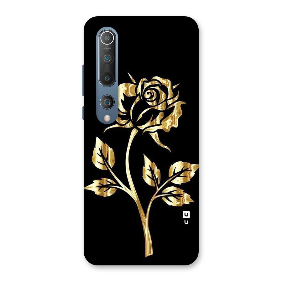 Gold Rose Back Case for Mi 10