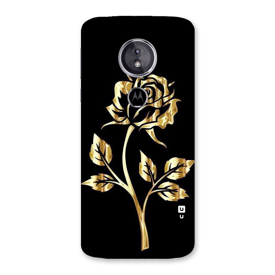 Gold Rose Back Case for Moto E5