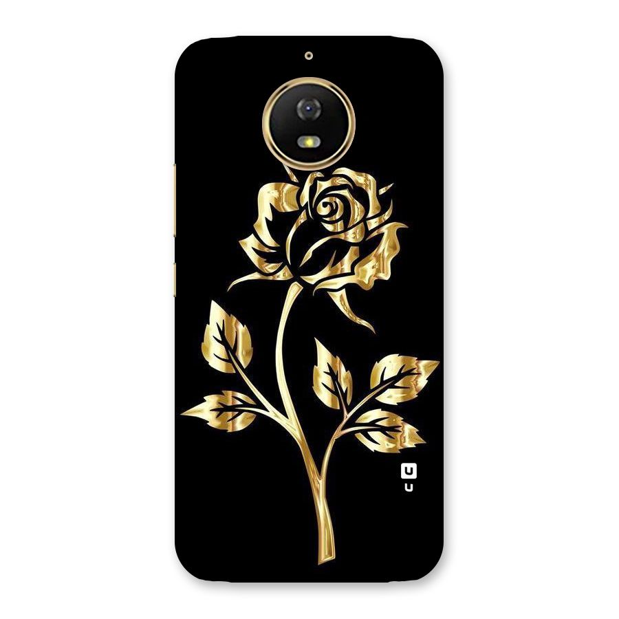 Gold Rose Back Case for Moto G5s