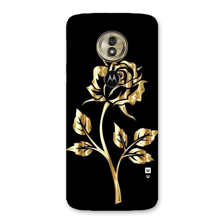 Gold Rose Back Case for Moto G6 Play