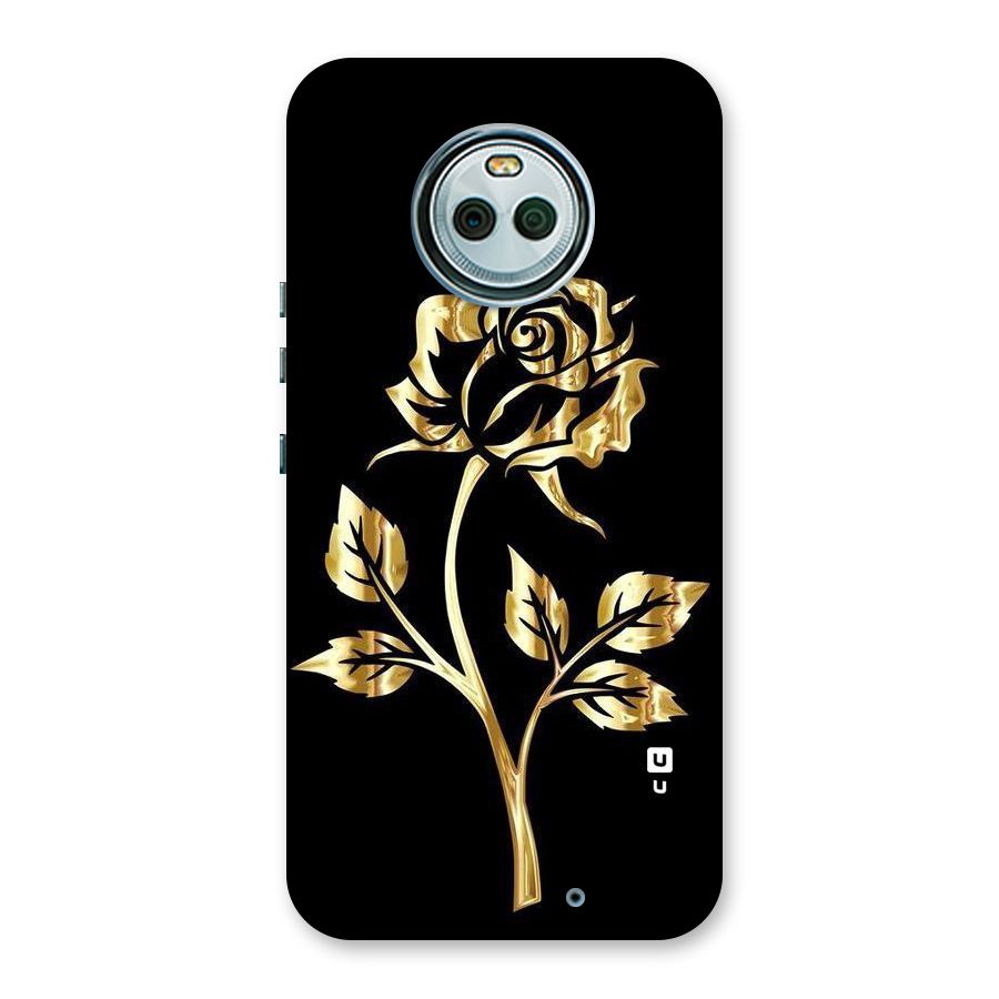 Gold Rose Back Case for Moto X4