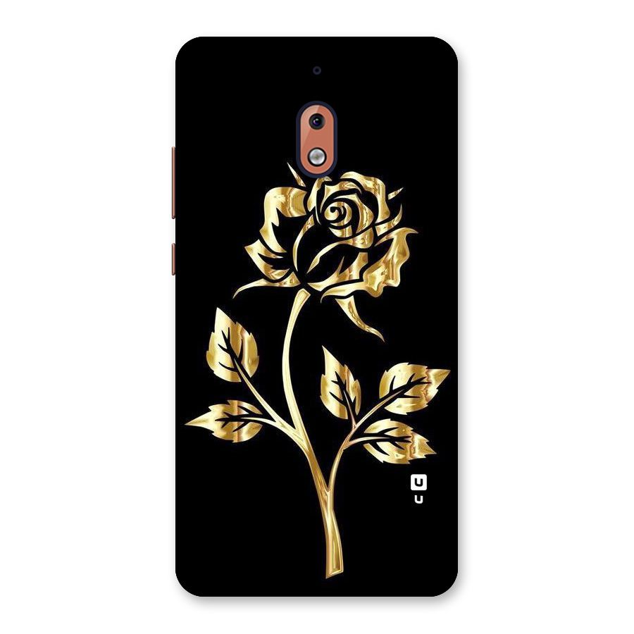 Gold Rose Back Case for Nokia 2.1