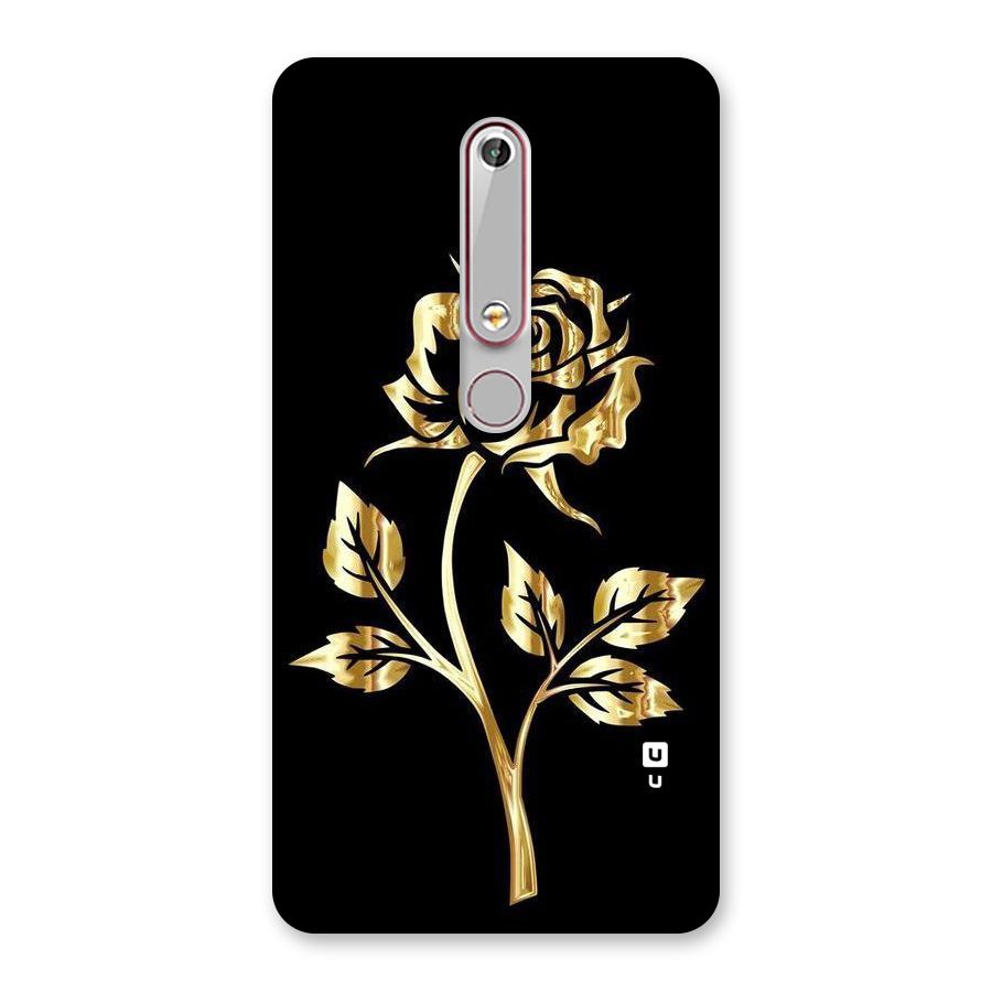 Gold Rose Back Case for Nokia 6.1