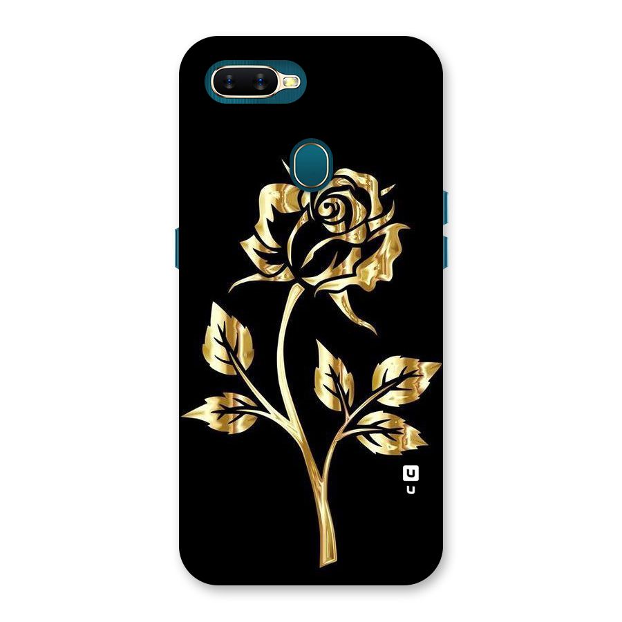 Gold Rose Back Case for Oppo A11k