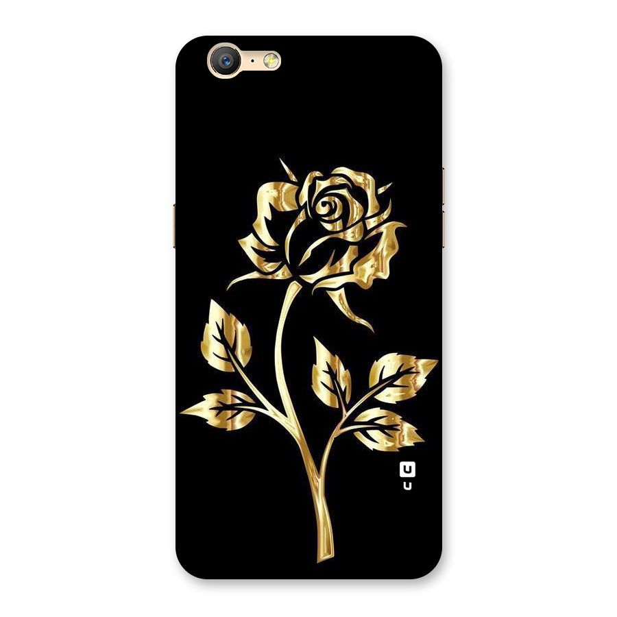 Gold Rose Back Case for Oppo A39