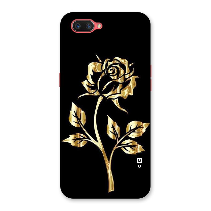 Gold Rose Back Case for Oppo A3s