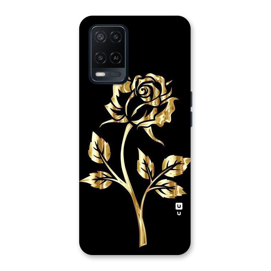 Gold Rose Back Case for Oppo A54