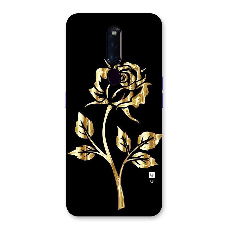 Gold Rose Back Case for Oppo F11 Pro