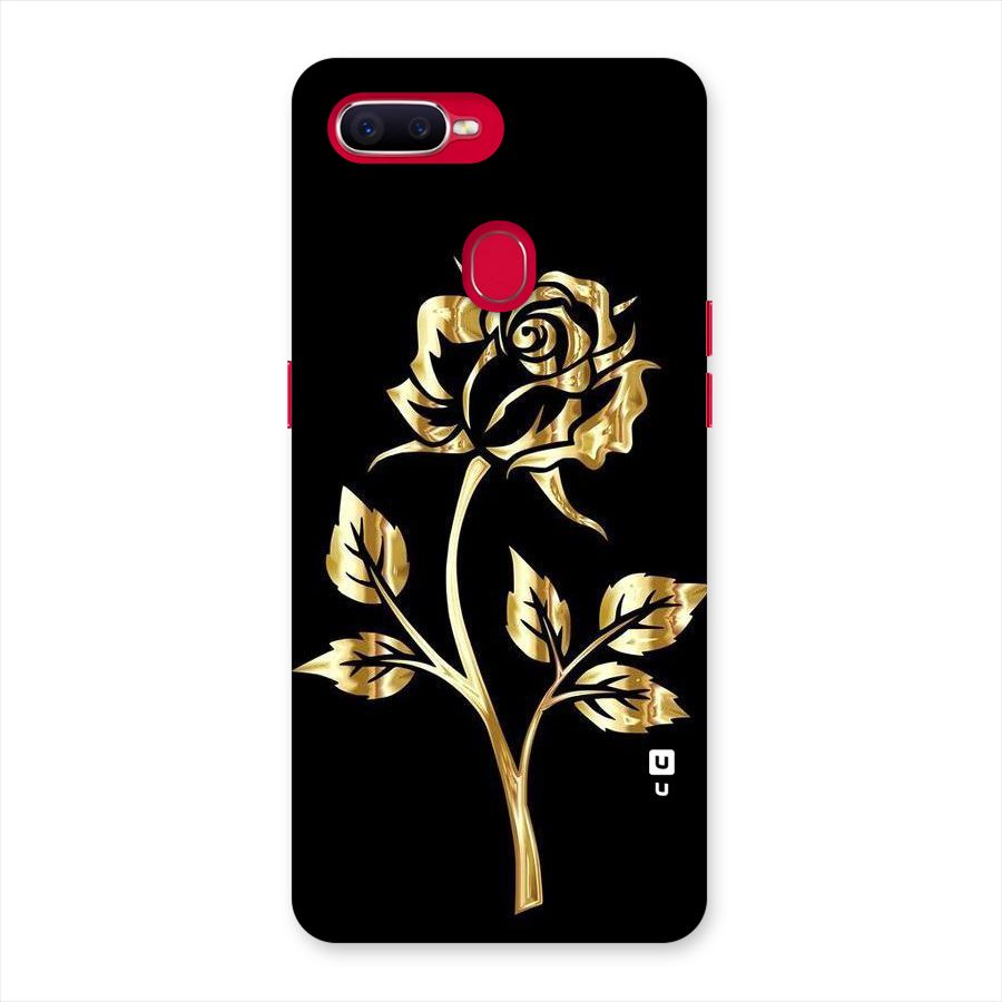 Gold Rose Back Case for Oppo F9 Pro