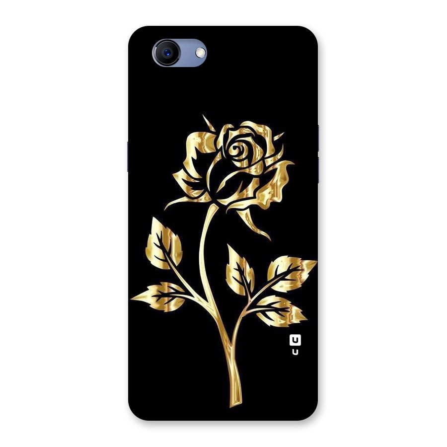 Gold Rose Back Case for Oppo Realme 1