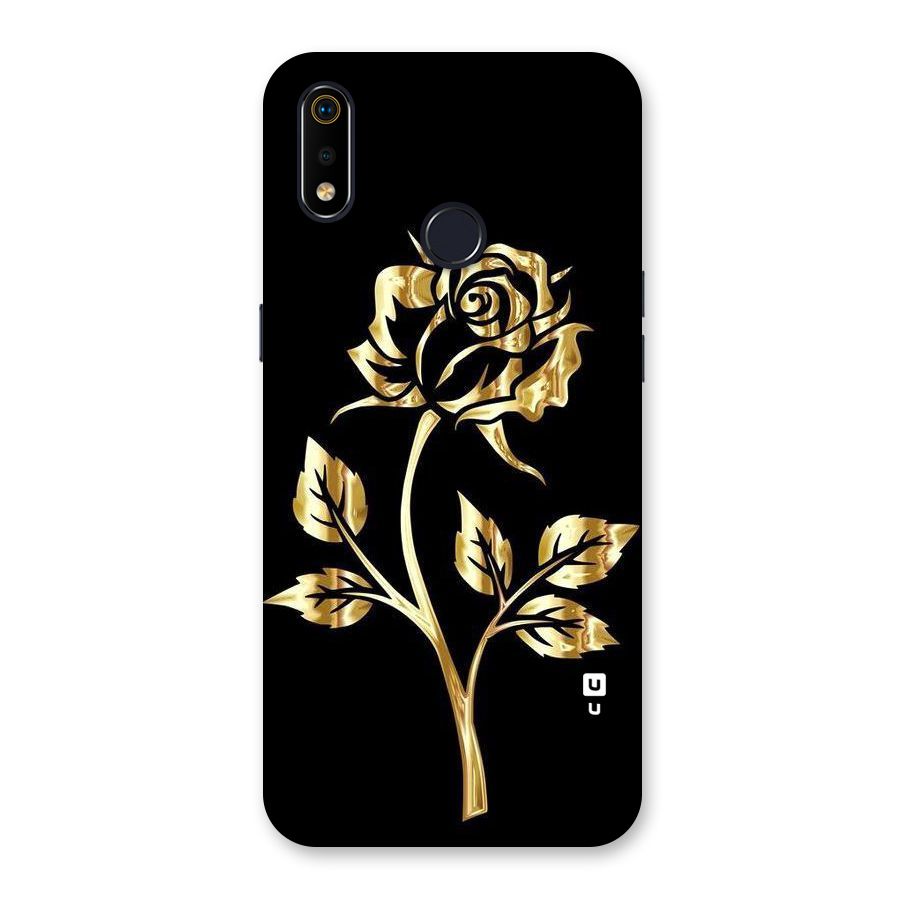 Gold Rose Back Case for Realme 3i