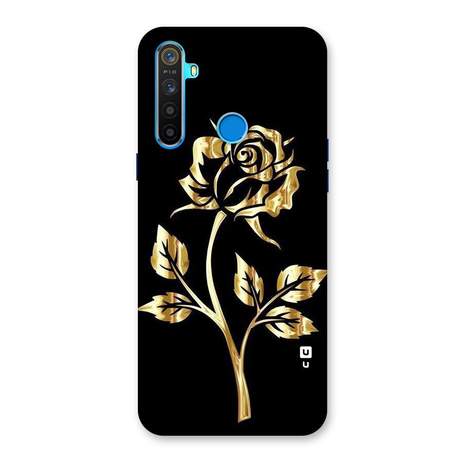 Gold Rose Back Case for Realme 5s