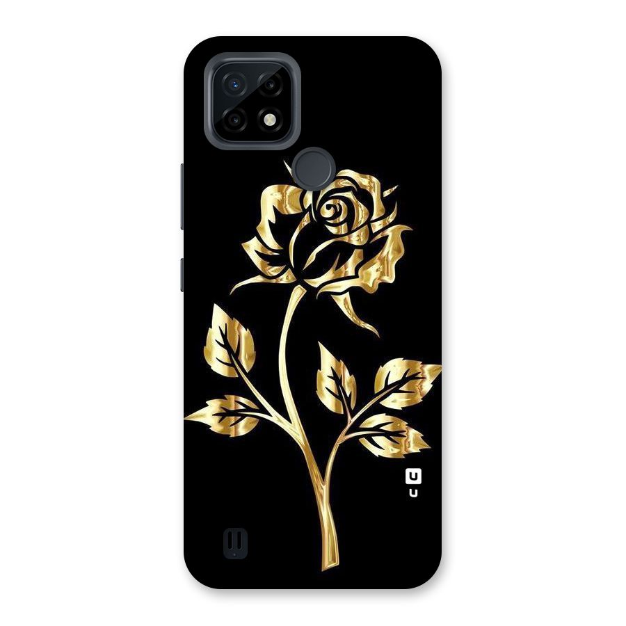 Gold Rose Back Case for Realme C21