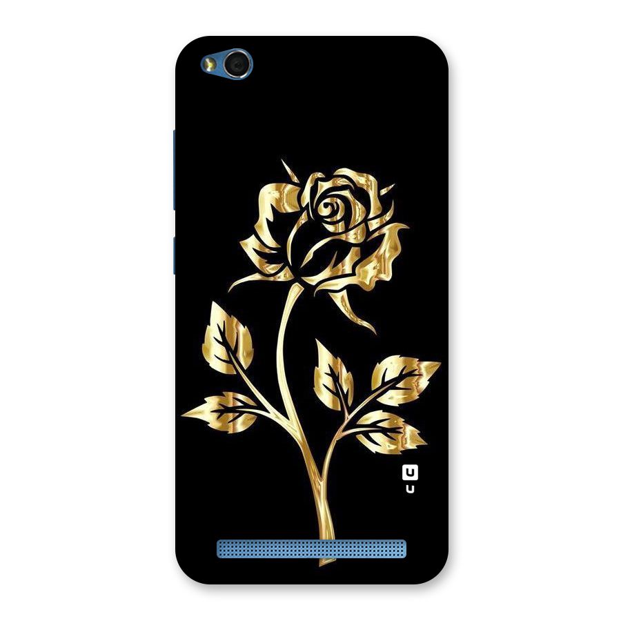 Gold Rose Back Case for Redmi 5A